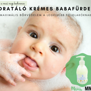 Happy Baby hidratáló krémes babafürdető 300ml – MOSÓMAMI